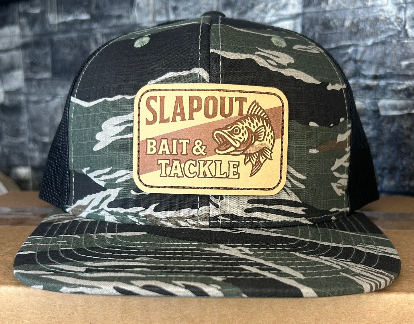 Slapout Bait and Tackle Leather Patch