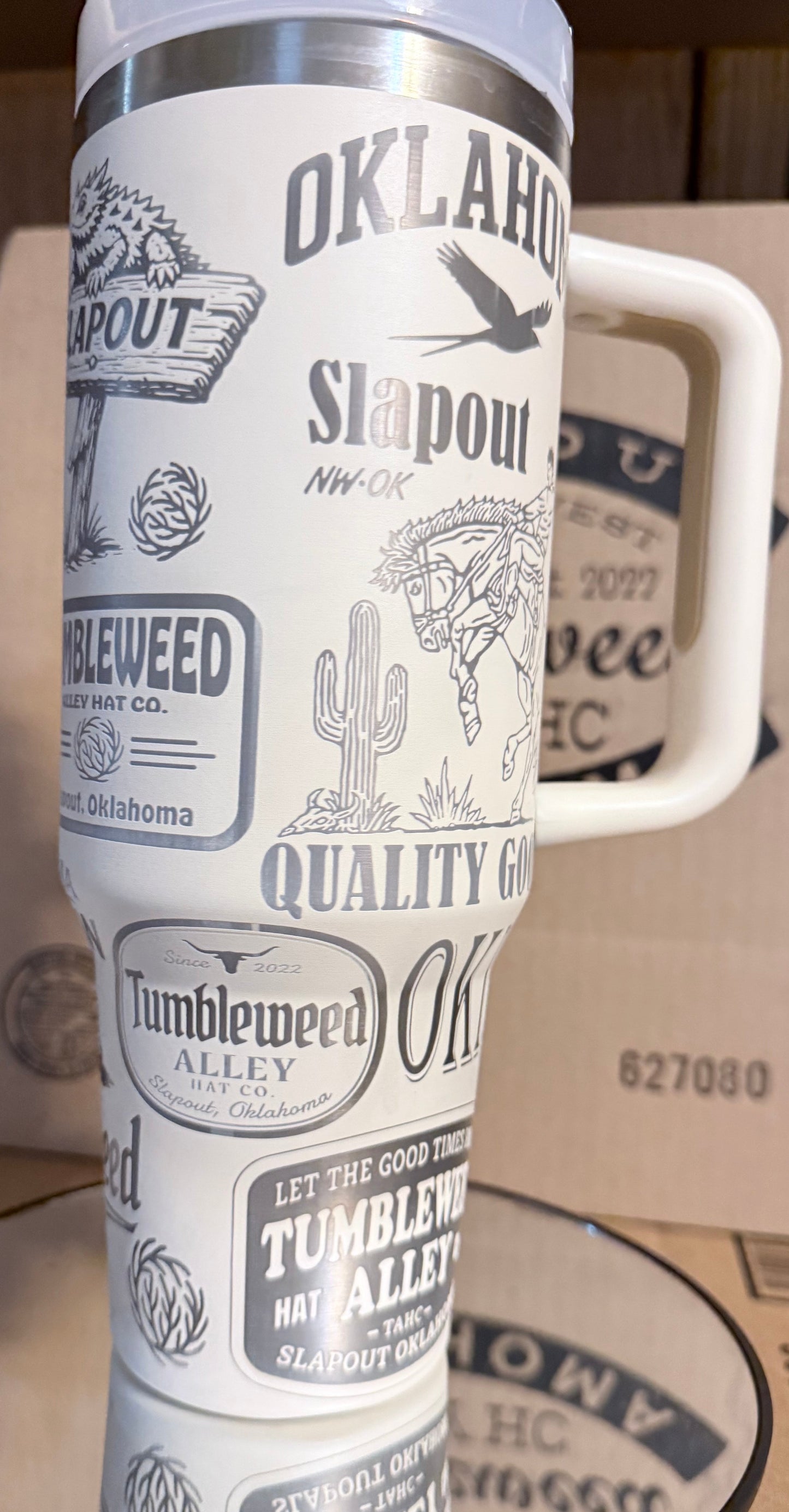 Engraved 40oz Insulated Tumbler