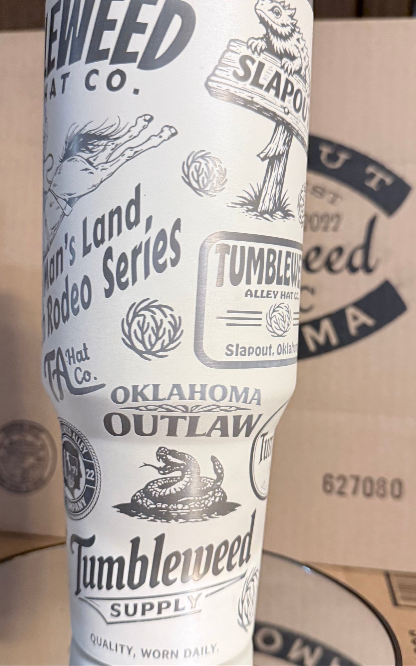 Engraved 40oz Insulated Tumbler