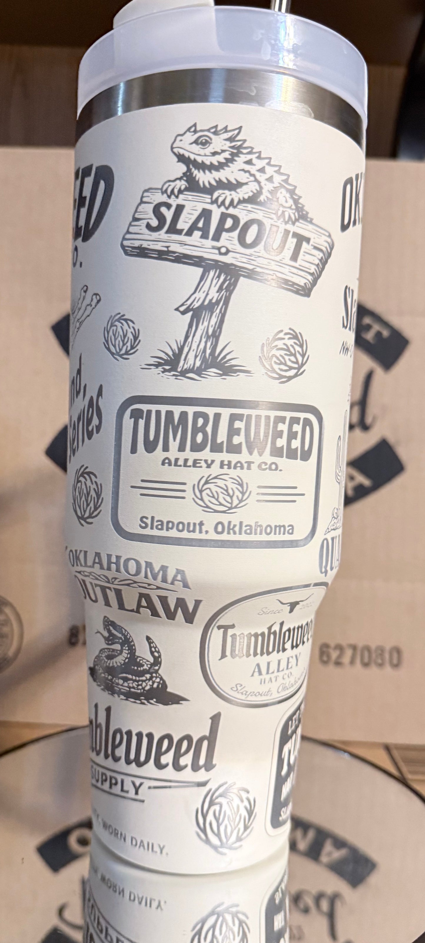 Engraved 40oz Insulated Tumbler